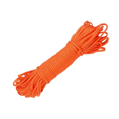 Cuerda de paracaídas de supervivencia | Cuerda de tienda de campaña | Cuerda de paracaídas elástica resistente a la intemperie de 500 libras para senderismo, al aire libre, camping,