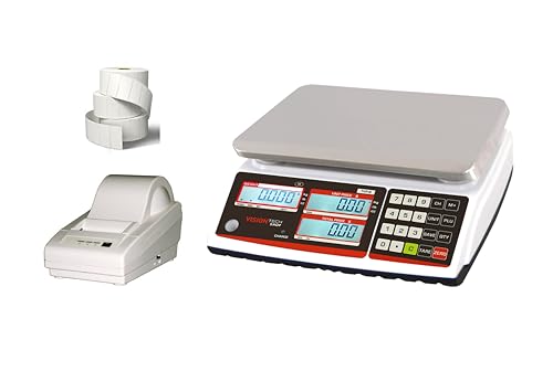 VisionTechShop TVP-12B Price Computing Scale, Lb/Oz/Kg Switc