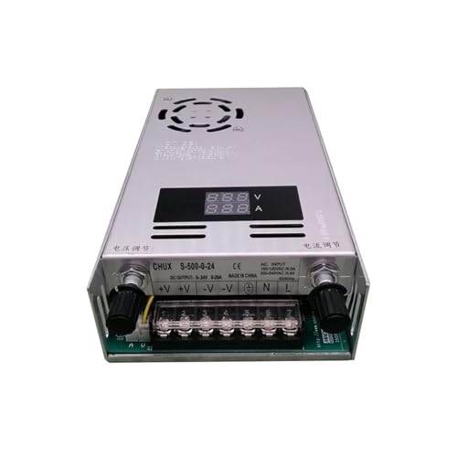 Alimentation à découpage réglable 500W pour régulation DC 0-60V 8A avec écran LED