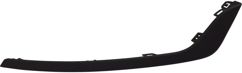 For Ford Fusion 2019 2020 Bumper Trim Passenger Side | Front | Textured Black | Replacement For FO1047110 | KS7Z15266CE