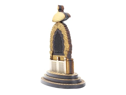 Estatua Sai Baba Shirdi de Madera Tallada 4 pulgadas miniatura 3
