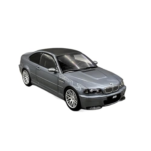 CHENXIAOLAN Maqueta de Coche a Escala 1:18 para BMW M3 CSL E46 2003 Limited Alloy Full Open Static Car Model Collection Toys Regalos De Cumpleaños Miniaturas de automoción