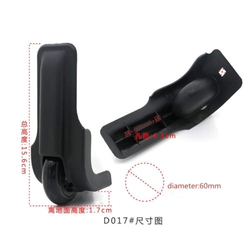 Wheels,Replacement Wheels,Luggage Wheels Replacement, Set of 2pcs, Directional Luggage Mute Wheel Suitcase Replacement Repair Wheels Parts Spinner2