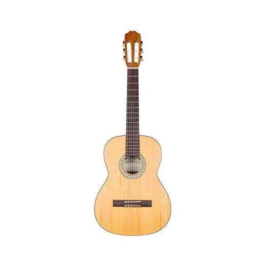 Kremona Soloist S58C OP 3/4 Size Beginner Classical Guitar – Solid Cedar Top – Handmade in Europe – Nylon Strings – Padded Gig Bag Included