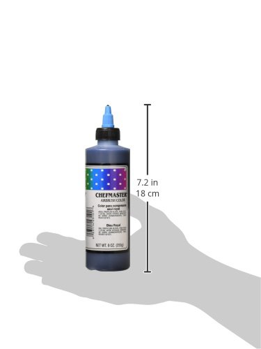 Chefmaster Airbrush Spray Food Color, 9-Ounce, Royal Blue - Thumbnail 4