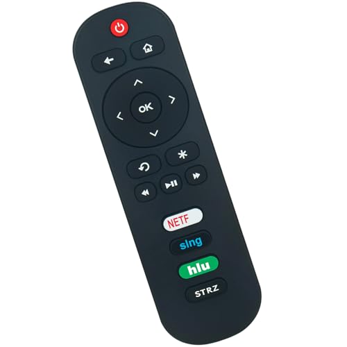 Image of New RC280 Replacement Remote fit for TCL Roku TV with Hulu Netflix Sling Starz App Shortcut Key 32S305 49S405 49S403 43S303 55S403 32S301 50FS3800 32S3750 32S3800 32S4610R 32S3850A 32S3700 43FP110