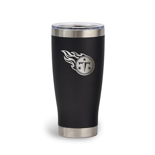 The Memory Company Officially Licensed 30oz Tumbler Etched, Tennessee Titans