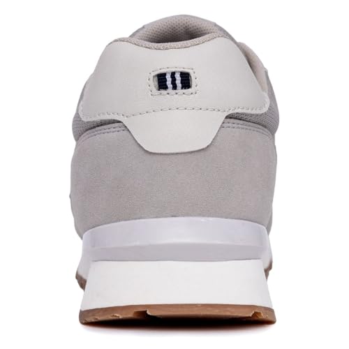 Image of Nautica Men's Lace-Up Sneakers - Casual, Stylish, and Comfortable for Walking