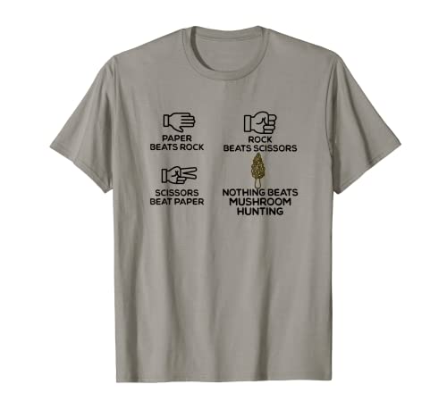 Camiseta divertida de caza de hongos micólogo Morels Forager Camiseta