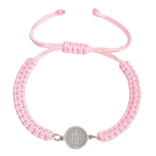 Adjustable Crossed Bracelet for Men Women Baptism Faith Gift Jewelry Accessories