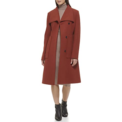 Cole Haan Women's Belted Coat Wool with Cuff Details4