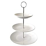 EAN:8712442113652 Etagere Porzellan 3 stufig Obstschale Gebäckschale