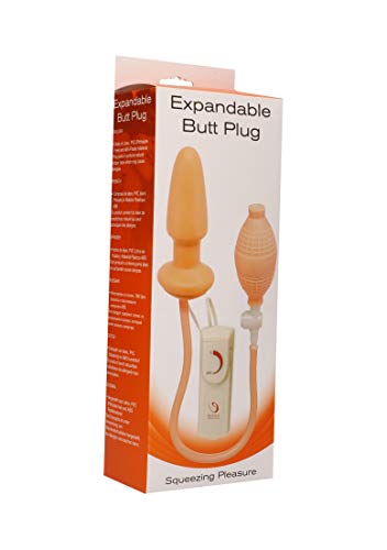 Seven Creations 7199PM-BX,Inflatable Butt Plug Vibrating,flesh - Afbeelding 3