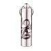 Stainless Steel Pill Fob for Advil Nitro Pills Inner Diameter 0.50 Inch with Keychain Pill Holder with Etched Dragon Waterproof 30ft