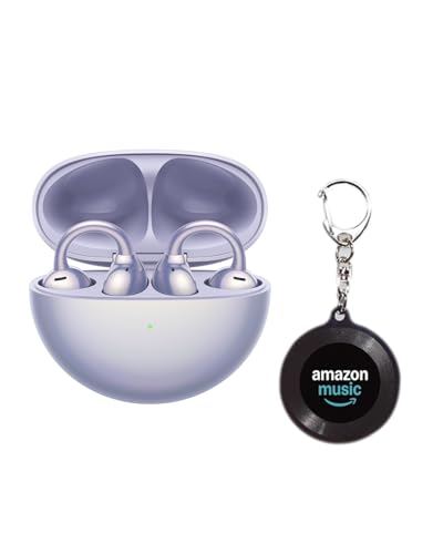 HUAWEI FreeClip ���C�����X�C���z�� Bluetooth �I�[�v���C���[ �C���[�J�t�^ �p�[�v�� + �yAmazon.co.jp����z[The Music] �L�[�`�F�[�� �~���[�W�b�N�L�[�z���_�[ �u���[ �t���[