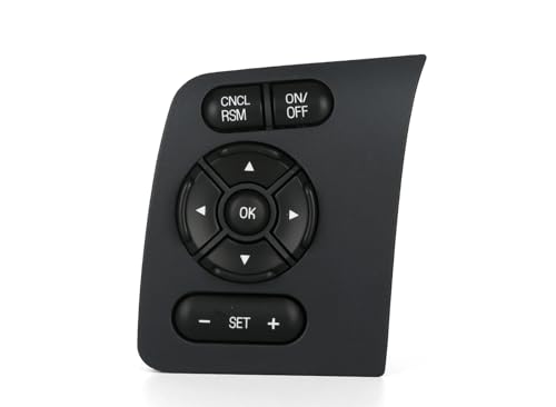 SW6770 Steering Wheel Cruise Control Switch Left Side Compatible with 2011 2012 2013 2014 2015 2016 2017 Ford F250 F350 F450 F550