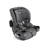 Joie Saffron SI 4-in-1 Car Seat – Car Seat for Infants to Toddlers to Big Kids - 4 Modes, 10-Position No-Rethread Headrest & Harness (Thunder)