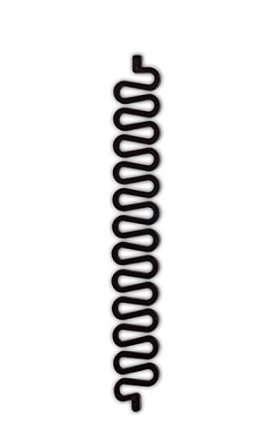3PCS DIY Women Hair Styling Clip Maker Braid Tool Hair Accessories Twist Plait Hair Braiding Tool (Black)