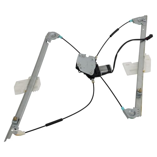 Image of TRQ Front Right Power Window Regulator & Motor Assembly Passenger Side Compatible with 1995-1999 Dodge Neon Plymouth