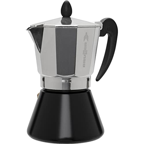 BRUNNER Espressokocher Percolator Mc Moka Kaffee Kocher Espresso Kanne Induktion 3 Tassen