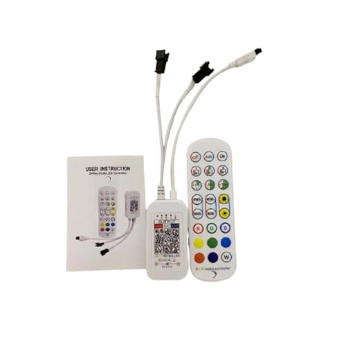Controlador LED 1903 DC5V 12V 24V con receptor infrarrojos remoto IR 3