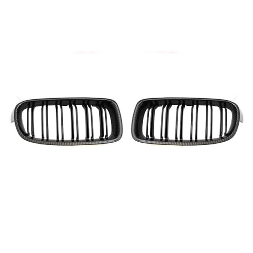 Calandre avant double lamelle en carbone pour BMW Série 3 F30 F31 F35
