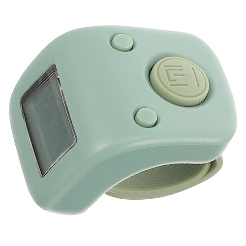 TOYANDONA Electronic Finger Counter Mini Hands Manual Clicker Rechargeable Silicone Lap Counter Toy Pedometer