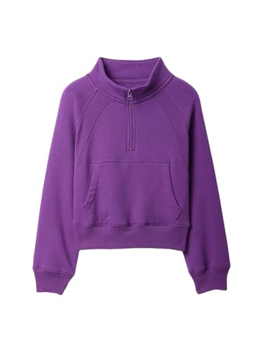 GAP Girls' Half Zip Top