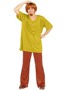 Funidelia | Shaggy Kostüm - Scooby Doo für Herren Scooby Doo, Zeichentrickfilm - Kostüme für Erwachsene & Verkleidung für Partys, Karneval & Halloween - Größe M-L - Grün