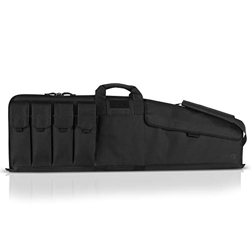 Savior Equipment The Patriot 45" Single Rifle Gun Tactical Bag - Obsidian Black