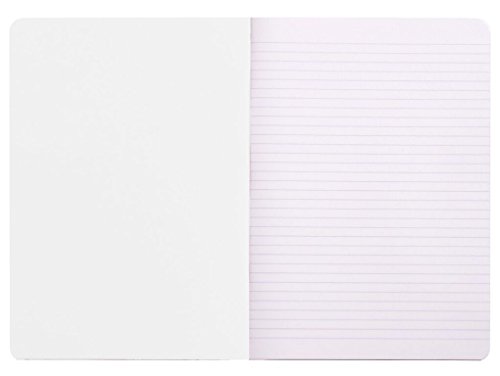 Rhodia Slim Staplebound Notebook - Graph 48 sheets - 6 x 8 1/4 - White Cover (119181C) - Thumbnail 2