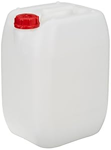 hünersdorff 426401 Industrie-Kanister 20 Liter, HD-PE, naturfarben