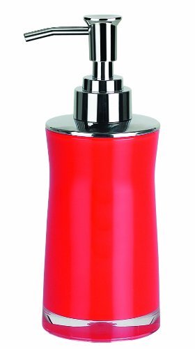 Preisvergleich Produktbild Spirella 10.11340 Seifenspender Sydney-Acryl red