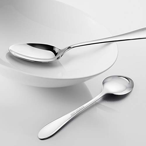 HaWare 32 Piece Cutlery Flatware Set, 100% Durable Stainless Steel Silverware with Knife Spoon Fork, Service for 8, Dishwasher Safe/Mirror Polished (Elegant Series) - Image 4