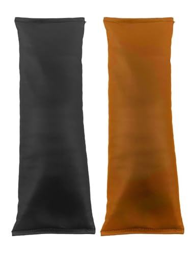 X-Ray Positioning Sandsock - 3 lb (4" x 12"), Flexible Positioner for Veterinary and Medical Imaging and Procedures, Tan or Black Vinyl, USA Made