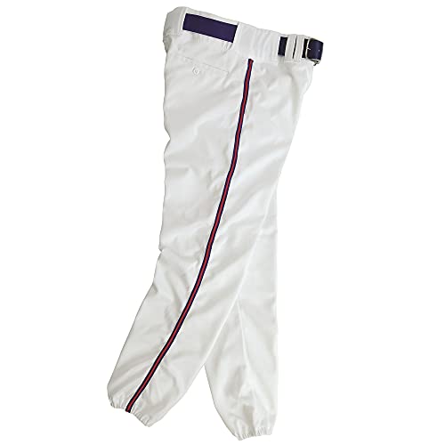 BASEBALL PANT-WHITE-ADULT-WHITE-S