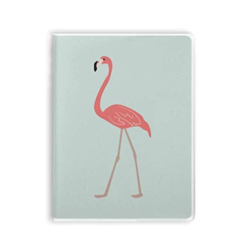 Carnet flamant rose souple haut de gamme - Papier velouté et finitions soignées pour l'écriture