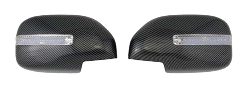 Coque de rétroviseur Lexus LX470 fini carbone brillant pour modèles 1998 à 2007