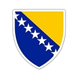 Bosnia Herzegovina Coat of Arms Bosnian, 3 inch