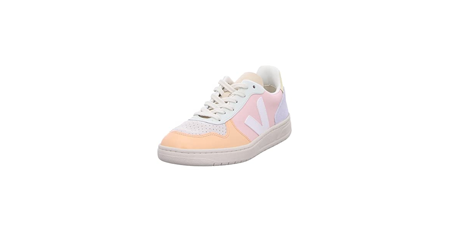 スニーカー VEJA Woman Sneakers White VX0503299 EXTRA WHITE PETALE Amazon.com | Veja Women V-10 Sneakers Petal - White