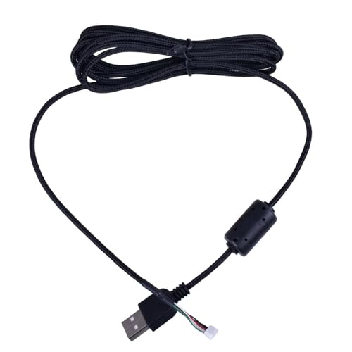 ���p�I�� 2.2 m/86.61 �C���` PVC + �i�C���� USB �P�[�u�� �}�E�X ���C�� Logitech�p G5 G500 G500S �p