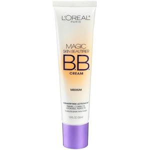 L’Oréal Paris Makeup Magic Skin Beautifier BB Cream Tinted Moisturizer, Medium, 1 fl oz, 1 Count