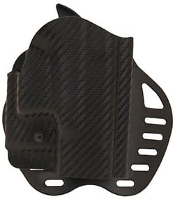 Hogue 52816 Powerspeed ARS Stage 1 CarbonFiber Weave Holster, C3, Glock 26, 27, 28, 33, 39, Right Hand, Clock 26, 27, 28, 33, 39