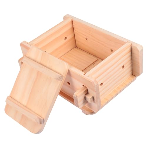COLLBATH 1 Set Wooden Tofu Mould Press Mold Kit Tofu Making Mould Press Dishwasher Safe