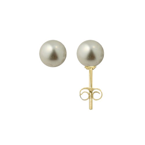 Preisvergleich Produktbild Ohrringe vergoldet Perle 1200631 BL