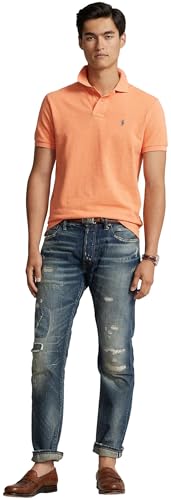 Image of POLO RALPH LAUREN Men's Custom Slim Fit Iconic Mesh Polo