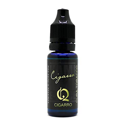 KAMIKAZE E-JUICE Cigarro シガーロ【 CUBA TOBACCO キューバタバコ 15ml】VAPE(電子タバコ) 用 リキッド 国産ブランド 正規品