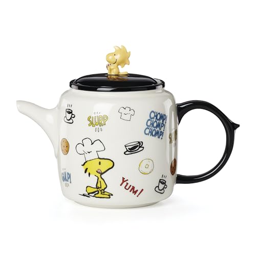 Lenox Chef Snoopy Porcelain Teapot, 40oz