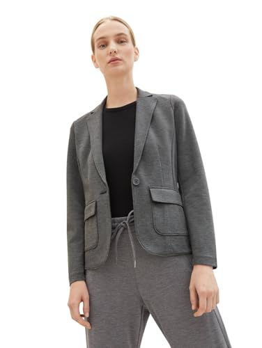 Blazer femme veste ajustée Tom Tailor aux finitions haut de gamme