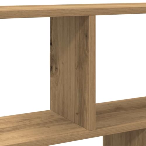 Étagère cube murale en chêne pour un salon chaleureux et ordonné - 8